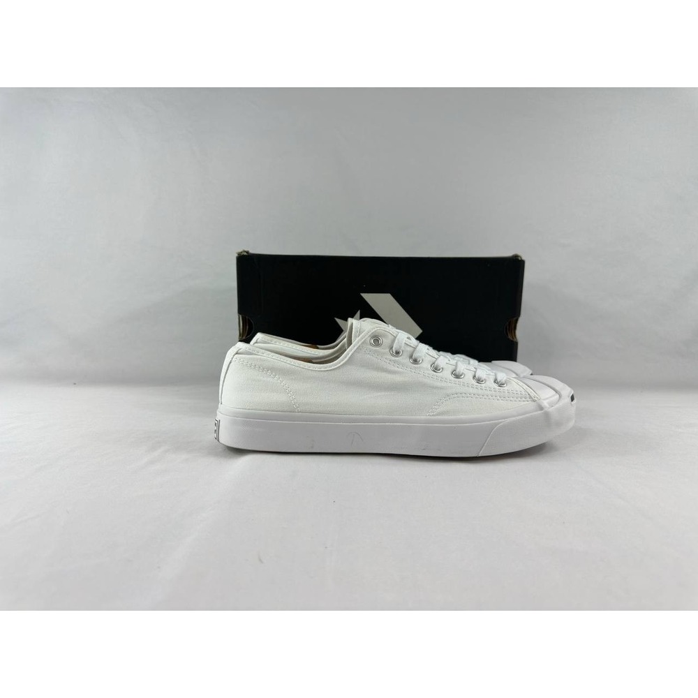 Converse Jack Purcell CP Canvas Low Top White Sneakers 164057C Men's Size 11.5